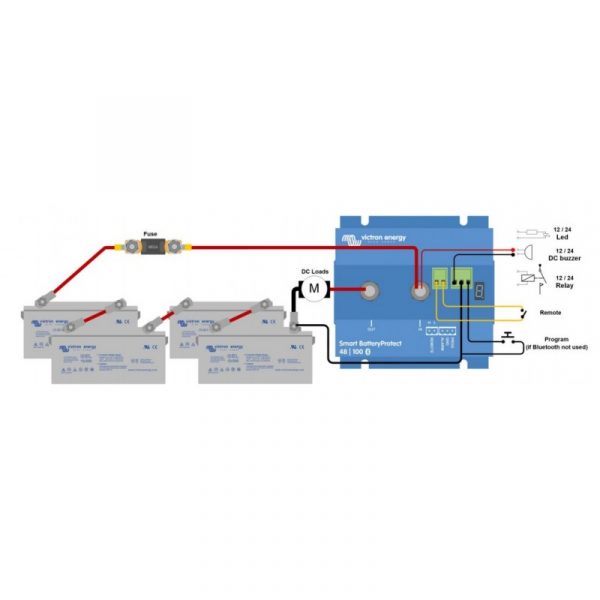 Victron Smart Batterivakt 48V 100A (Bluetooth) - Bild 2