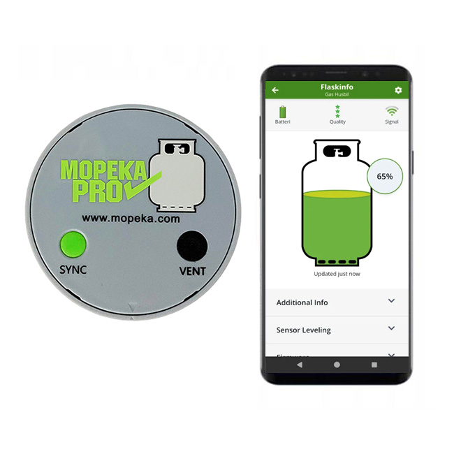 Mopeka Pro Gasol Nivågivare Bluetooth